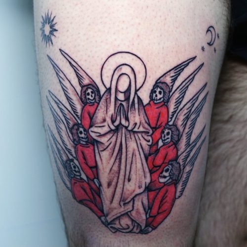 Medieval Tattoo Angel Tattoo Berlin Neukölln