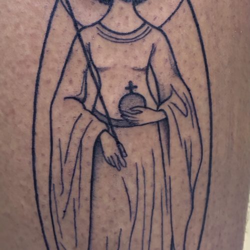 Dark Skin Dunkle Haut Medieval Tattoo Berlin Neukölln Studio