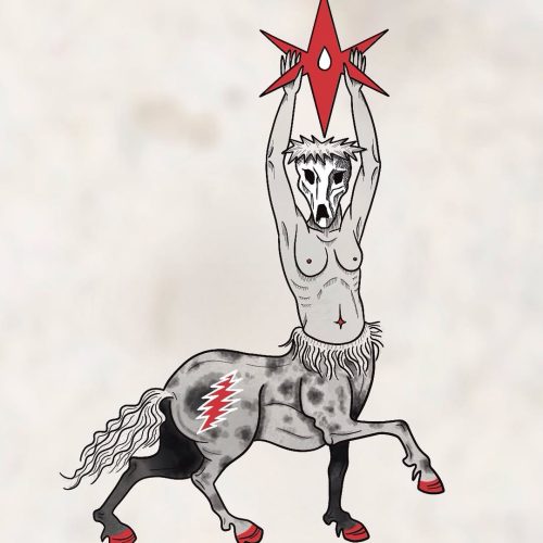 Tattoo Aubergine Tattoo Studio Berlin Daniel Emmanuel Neukölln Centaur Stark